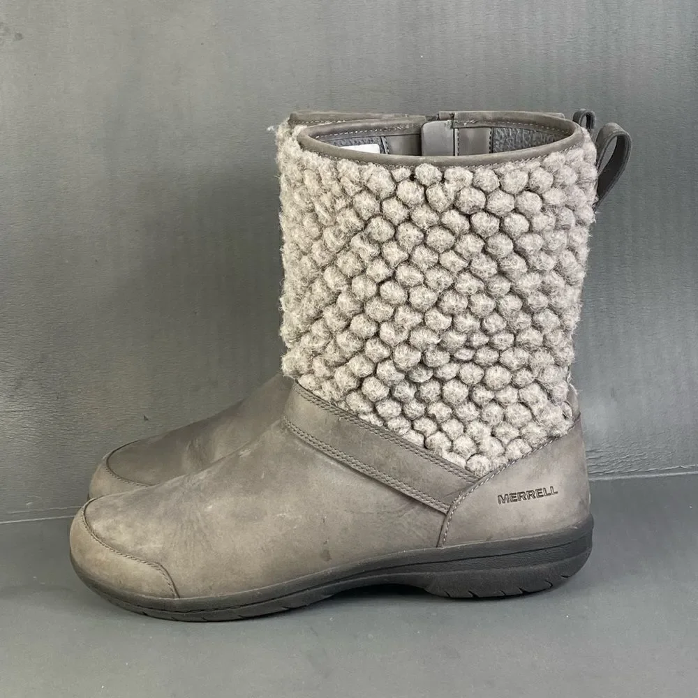 Merrell Women's Encore Kassie 100% Wool Fashion Boot size 8.5